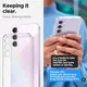 Чехол Spigen для Samsung Galaxy A55 5G - Liquid Crystal Glitter, Crystal Quartz (ACS07538)