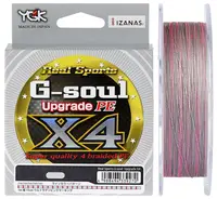 Шнур YGK G-Soul X4 Upgrade 200м (серый) #3.0/40lb (5545-01-36)