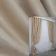 Комплект готовых штор из ткани блэкаут "Софт". Цвет песочный 143ш 2м.