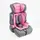 Автокресло Joy универсальное, с бустером, группа 1/2/3, 9 - 36 кг. Gray and Pink (154941)