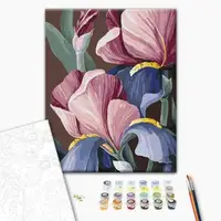 Картина по номерах "Півники" 40x50 см