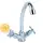 Смеситель QN 1/2" для кухни эконом на шпильке (КРАТНО 2шт) AQUATICA QN-2B158C (9786100)