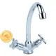 Смеситель QN 1/2" для кухни эконом на шпильке (КРАТНО 2шт) AQUATICA QN-2B158C (9786100)
