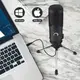 Конденсаторный микрофон Manchez USB-100 (USB) со штативом Black
