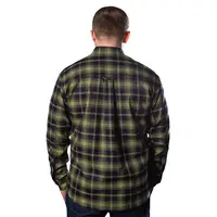 Сорочка “Буревій” (Logo Tan) Lime Green/Navy, S