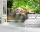 Фотообои текстурированные, виниловые Водопады, 250х380 см, fo01inV_wf00063