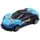 Машинка "Crash Racing" на планшете, голубая
