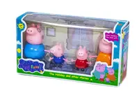 Игровой набор Свинка Пеппа, 4 фигурки, сидят, стоят, двигают ручками. Multicolor (1820)