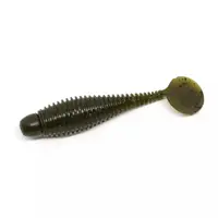Силикон Lunker City Grubster 10/BG 2.75" #227 WATERMELON/GREEN PUMPKIN / (643708 / 87227)