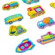 Набор магнитов Vladi Toys Транспорт (VT3106-26)