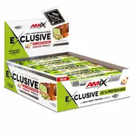 Батончик Amix Nutrition Exclusive Protein Bar, 12*85 грамм Фисташка-карамель