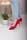 Туфли женские Fashion Abi 2564 40 размер 25,5 см Красный