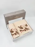 Набор полотенец подарочный Premium Bamboo 2 шт. Riva Bej