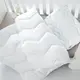 Подушка детская Comfort 40х60 см PAPAELLA для младенцев антиаллергенная для детей плоская низкая белая
