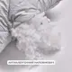 Подушка для сна 70х70 см NORDIC COMFORT+ IDEIA чехол стеганный с молнией антиаллергенная серая