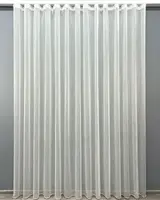 Тюль (4х2,7м.) жакард "Дощик". Колір молочний. Код 2035т 42-1173