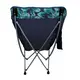 Раскладной стул Lesko S4576 Green leaves туристический походный для дачи пикника 60*95*38 см