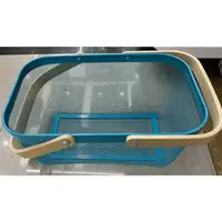 Кошик з ручками Stenson R-92043 24.5х39.5 см синій