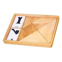 Игра-головоломка Viga Toys Деревянный танграм 7 эл. (56301)