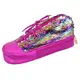 Пенал мягкий YES TP-24 Sneakers with sequins rainbow 532722 9х10х24 см
