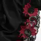 Ткань сетка стрейч IDEIA 140 г/м2 150 см легкая эластичная сетка для одежды, вставок и декора черная