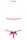 Giftella боди красный Obsessive (S/M)