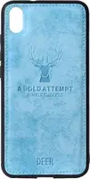 Чехол-накладка TOTO Deer Shell With Leather Effect Case Xiaomi Redmi 7A Blue