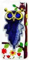 Чохол-накладка TOTO TPU Case Decorative Stones IPhone 5/5S/SE Owls Purple