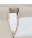 Детская приставная кроватка CARRELLO Luna CRL-16501 Silk Beige