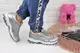 Женские кроссовки Fashion Sleer 1136 40 размер 24,5 см Серебро