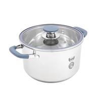 Кастрюля с крышкой Krauff MasterChef 26-238-087 22 см 4.7 л серебристая