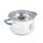 Кастрюля с крышкой Krauff MasterChef 26-238-087 22 см 4.7 л серебристая