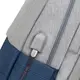 Рюкзак городской Rivacase 7567 Grey/Dark Blue 30.5х48х15 см серый с темно-синим