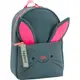 Рюкзак Bagland Cute 10 л серый/розовый 0080666