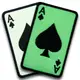 Набор шевронов 2 шт Карта Туз Пик, Ace of Spades, светятся в темноте, на липучке, 5х8 см, вышитый патч, нашивка, шеврон