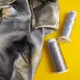 Ткань плательная атлас шелк стрейч серый
