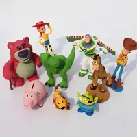 Набор фигурок История игрушек RESTEQ 9 шт, Игровые фигурки из мультфильма Toy Story, Игрушка Toy Story