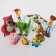 Набор фигурок История игрушек RESTEQ 9 шт, Игровые фигурки из мультфильма Toy Story, Игрушка Toy Story