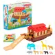 Детский конструктор Technok Toys 48 Ной и его ковчег 10 фигурок животных 190 деталей. Multicolor (178494)
