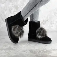 Угги женские Fashion Buford 2337 36 размер 23,5 см Черный