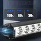 Велофара мощная FY-339B-5LED(white+yellow), Световые сигналы для велосипеда, Фара LED для велосипеда.