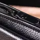 Мужской стильный клатч из натуральной кожи CANPELLINI 21551 Черный