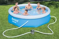 Надувний басейн Bestway 57270, 305 х 76 см із фільтрувальним насосом
