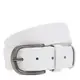 Женский кожаный ремень Borsa Leather 110v1genw112-white