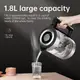 Электрочайник HOCO Kitchen high boron glass electric kettle HA01A |1.8L|