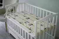 Матрас детский Baby Comfort Соня Total Care кокос 5 слоёв  (120*60*6 см) Панды