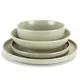 Тарелка десертная Holmer Herb DP-01205-GP 20.5 см оливковая