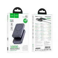 УМБ HOCO Original PD magnetic power bank 10000mAh J160A |1Type-C/1Lightning, 20W/3A, PD/QC|