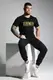 Мужская футболка Trec Nutrition Motivation Strength 123, Black L