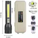 Фонарик COBA CB-C22 с мощным диодом P90, Мощный аккумуляторный лед фонарик, Ручной фонарик led